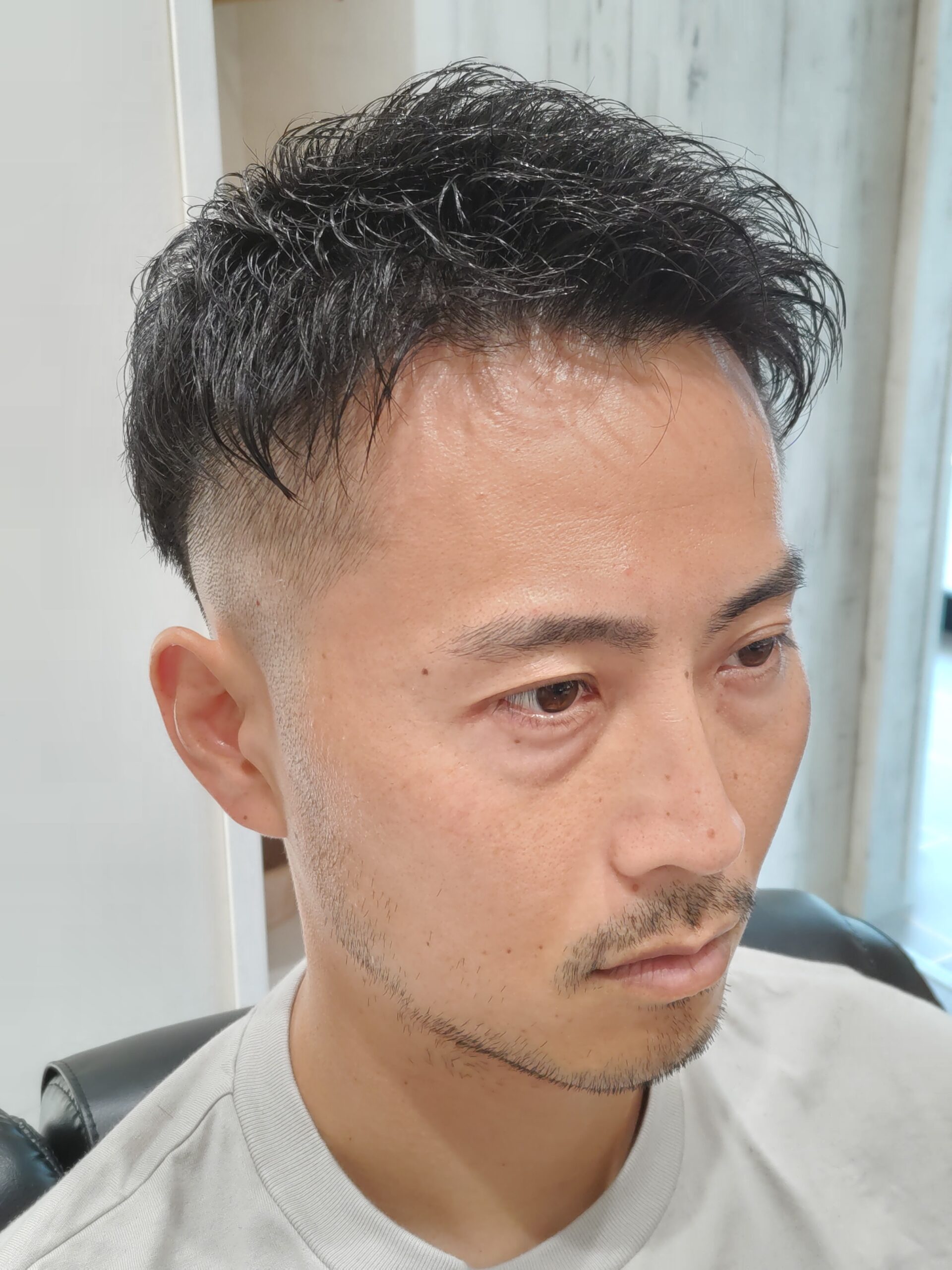 新潟/万代/バーバー/メンズ専門/フェードカット/スキンフェード