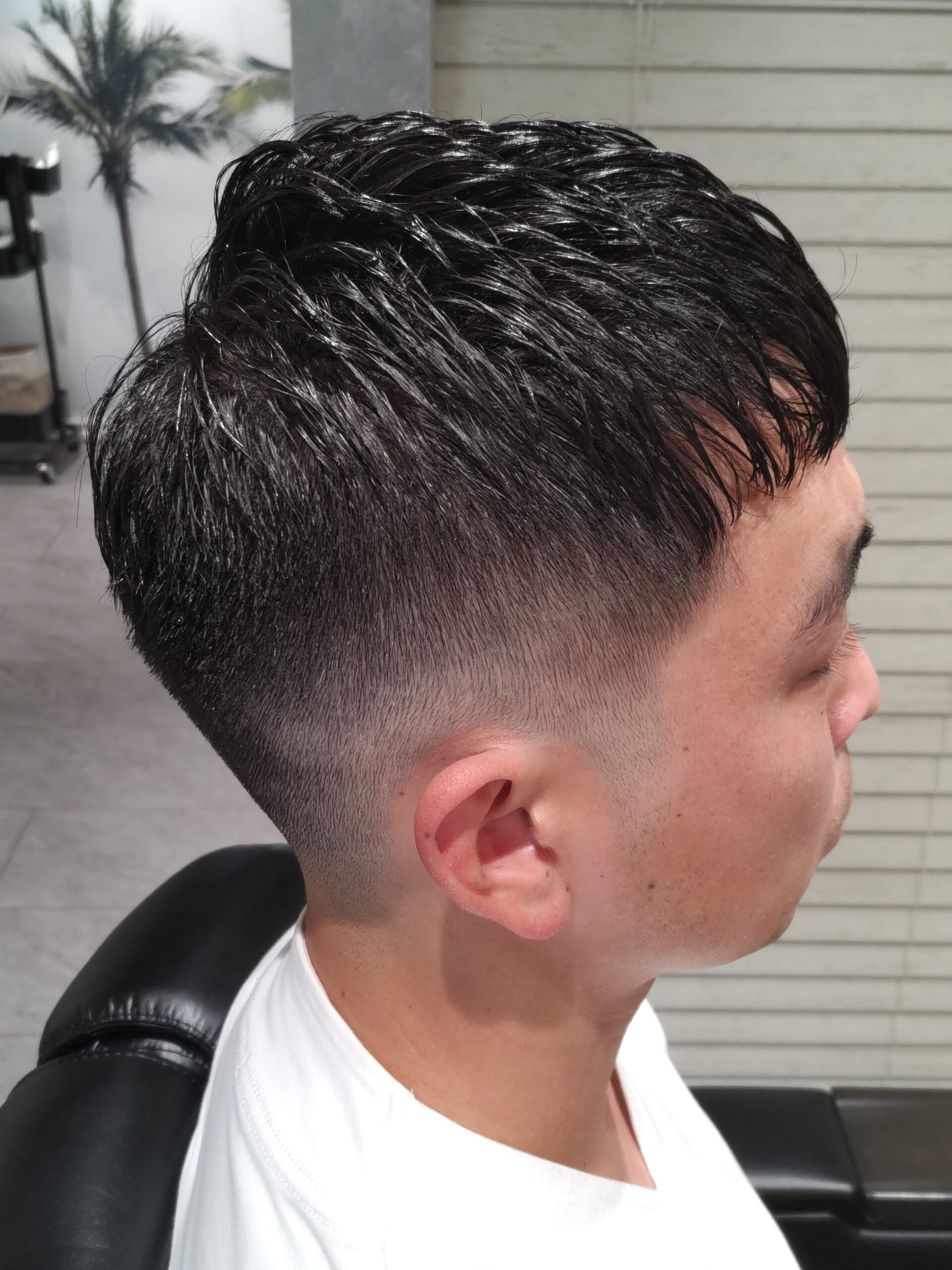 新潟/万代/バーバー/メンズ専門/フェードカット/スキンフェード