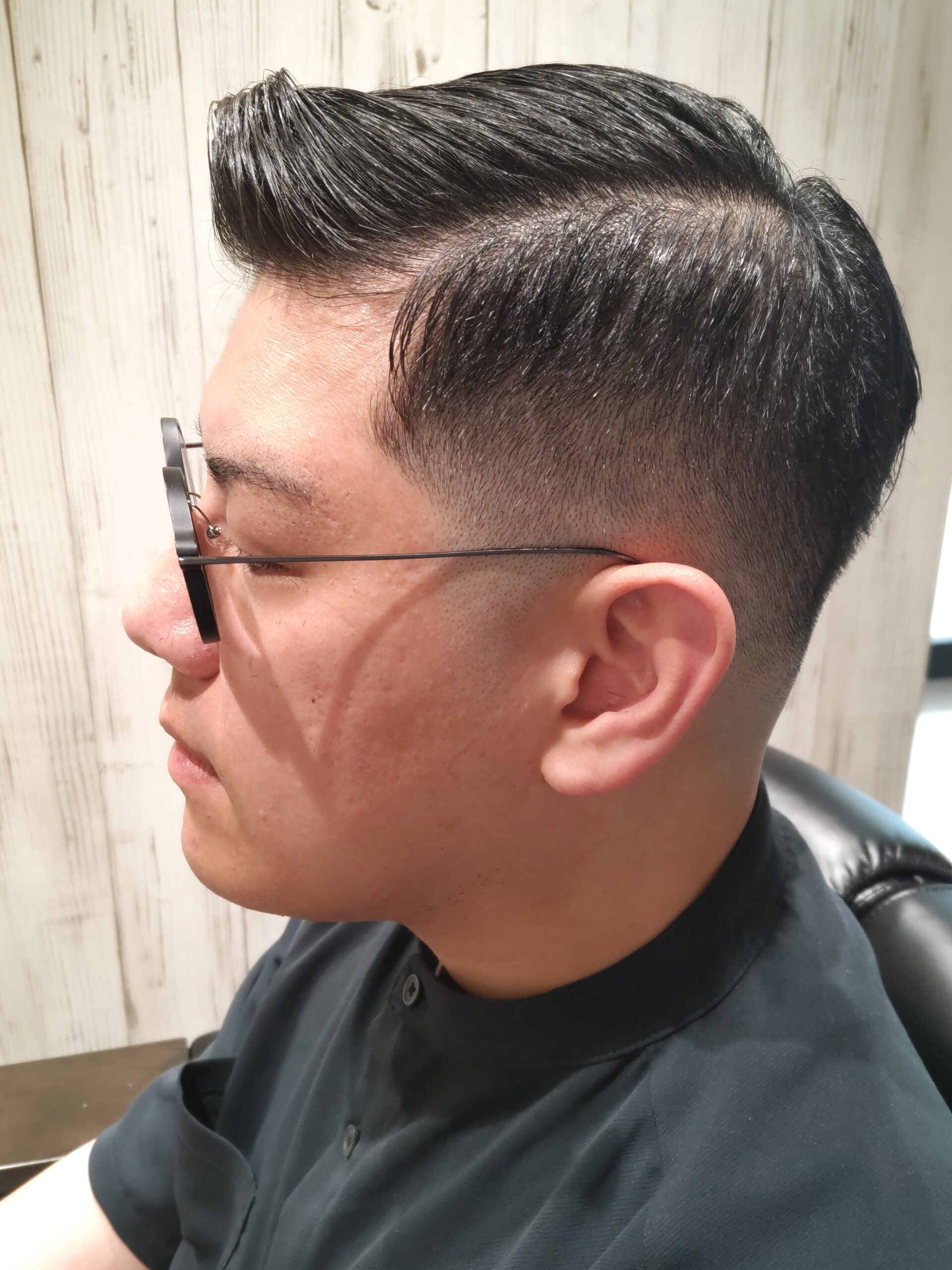 新潟/万代/バーバー/メンズ専/フェードカット/ビジネススタイル