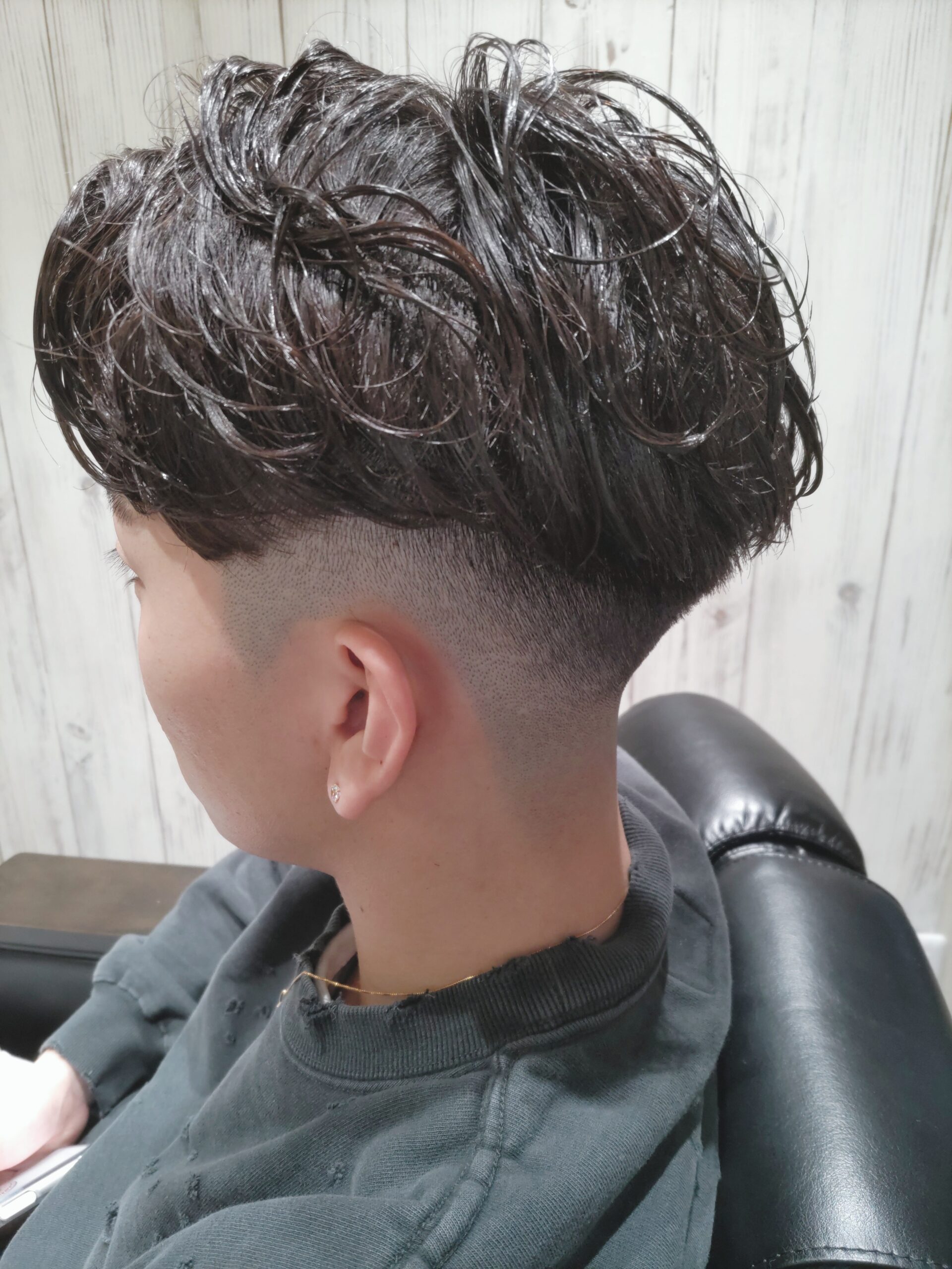 新潟/万代/バーバー/メンズ専門/フェードカット/スキンフェード