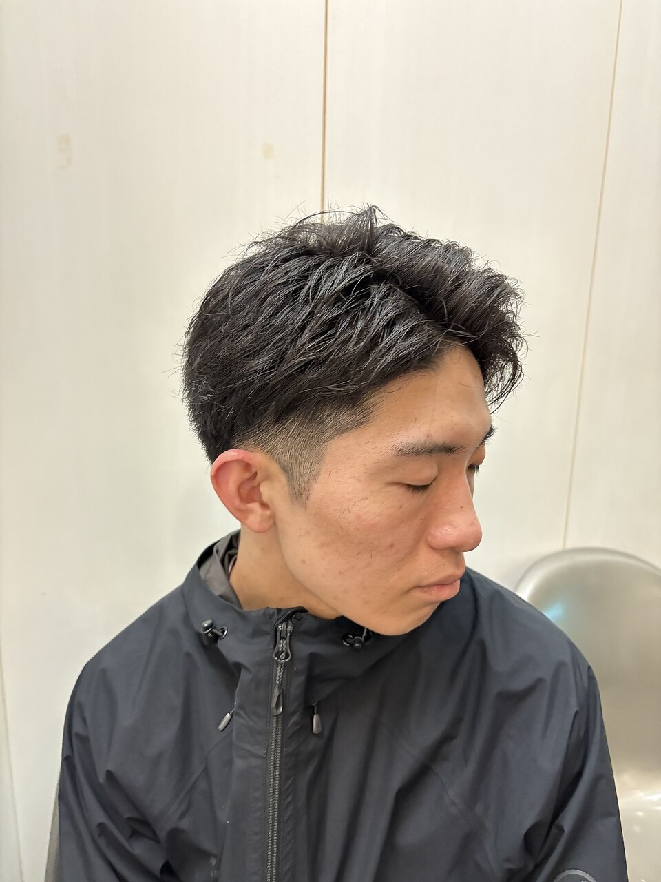 ビジネスアップバングスタイル