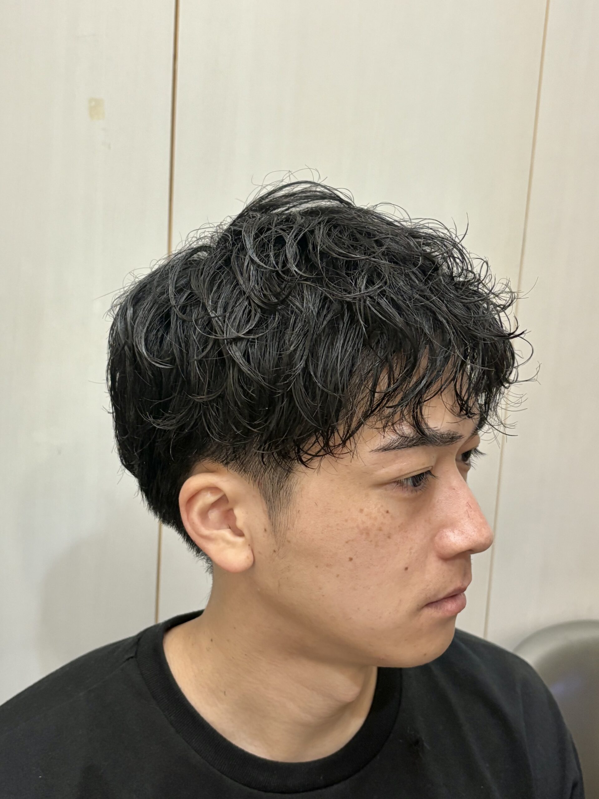 爽やかスパイラルメンズ大人パーマ