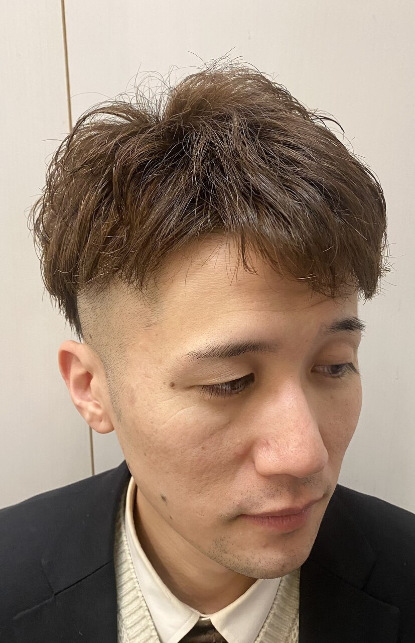 ビジネス/刈り上げ/ショート/清潔感/毛流れ