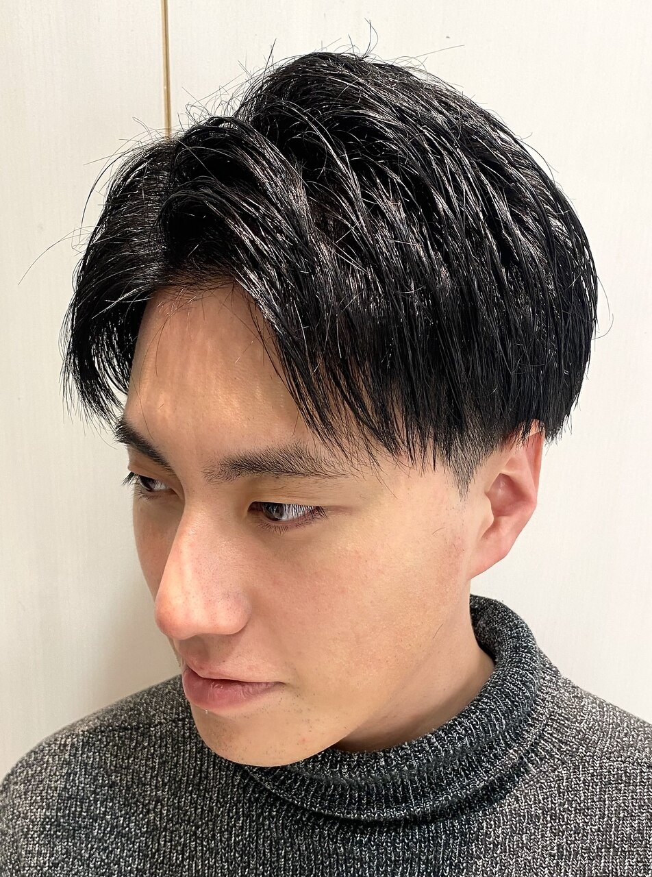 刈り上げ/アップバング/ツーブロック/ビジネス/カジュアル