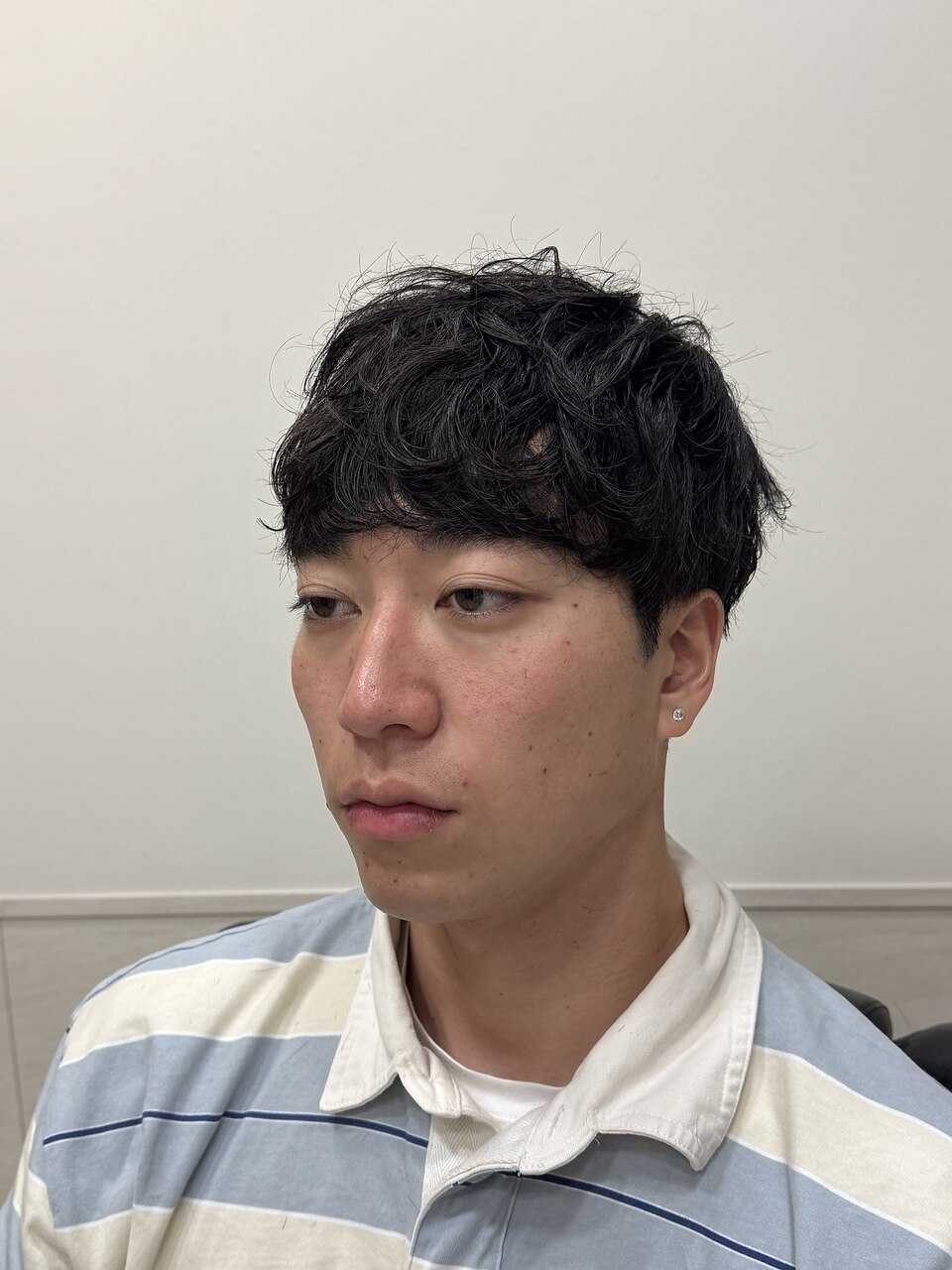 マッシュ短髪ツーブロックモテる束感モテ髪イケメン黒髪ビジネス