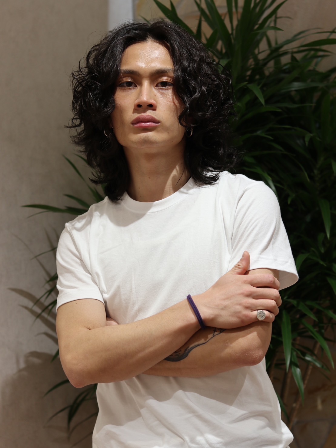 ロン毛レイヤサーフカール