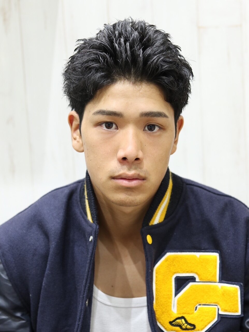 ワイルド短髪スパイキーショートバーバー