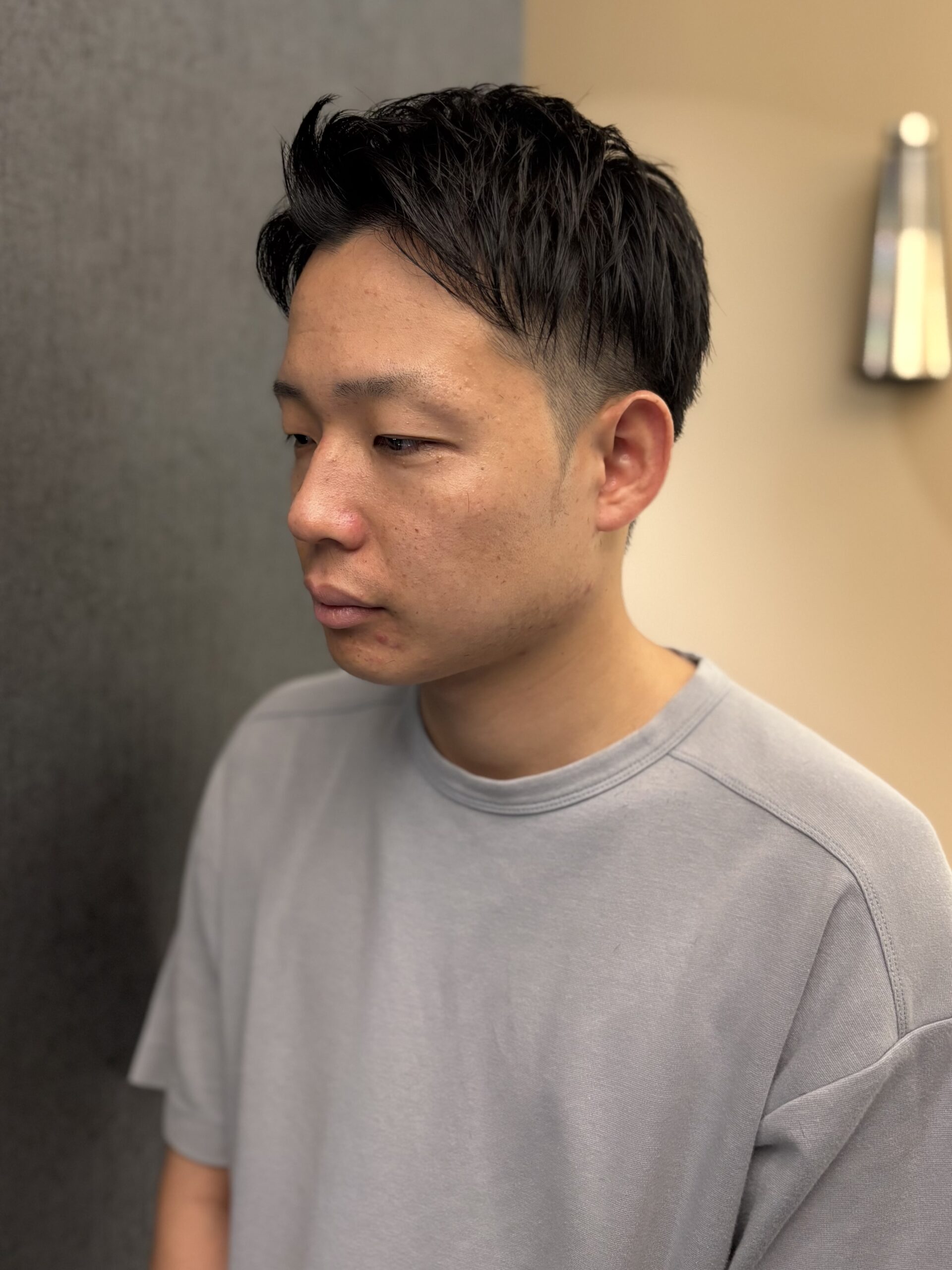 最強王道ツーブロック刈り上げビジネススタイル