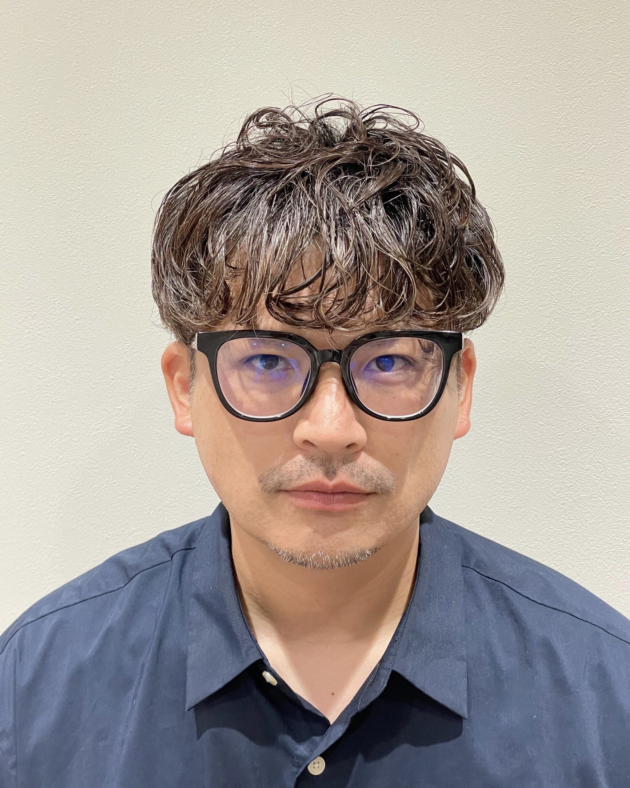 くせ毛風ユルパーマ