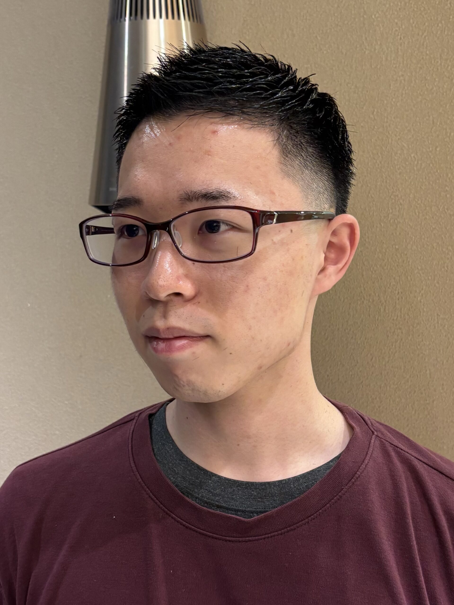 メンズ刈り上げソフトモヒカンショートスタイル